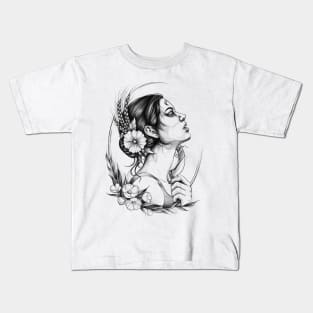 Slavic Girl Kids T-Shirt